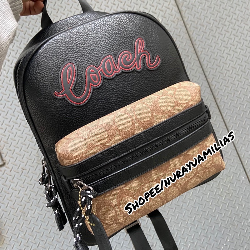 Tas Ransel Coach Signature Grade ori tas punggung coach import high Quality coach backpack