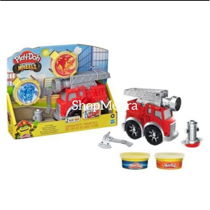 Playdoh Wheels Rescue Fire Engine