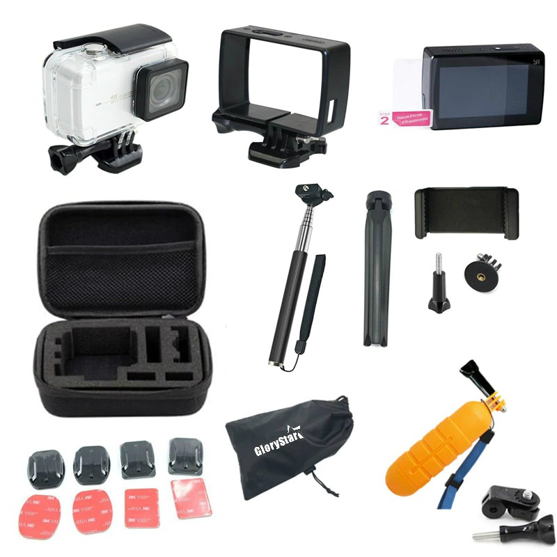 camera GloryStar for Xiaomi yi 4k Accessories Set for Xiaomi Yi Lite xiaomi yi 4k plus yi Case