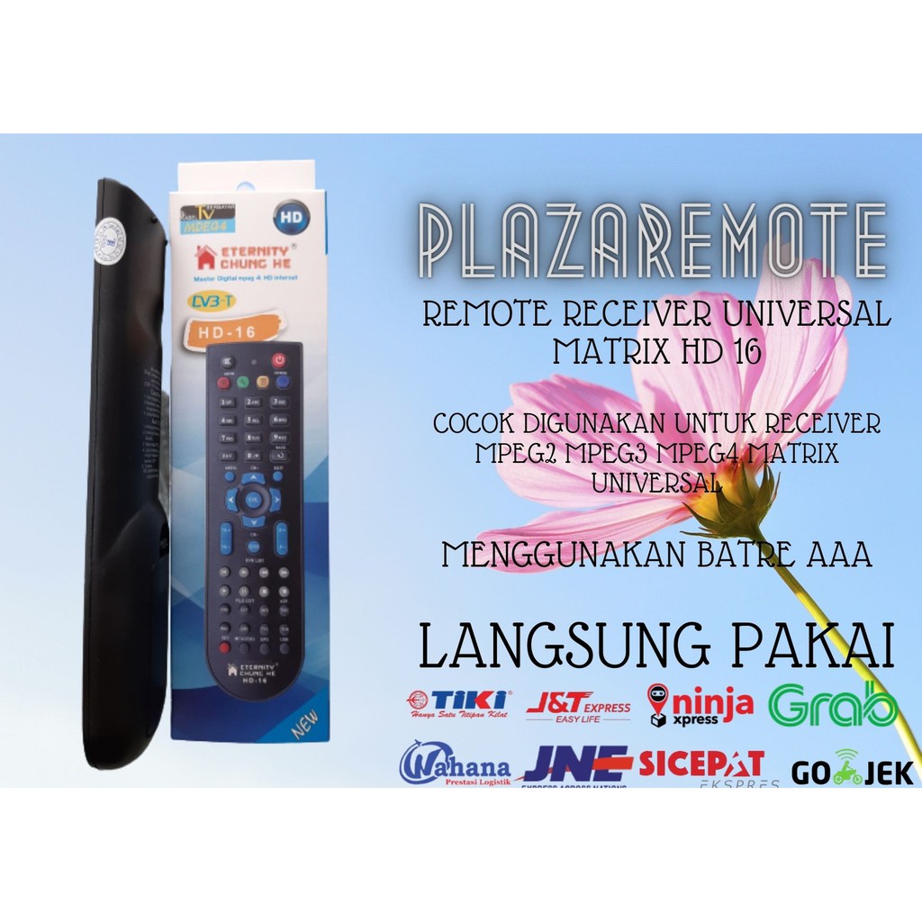 REMOTE MULTI RECEIVER PARABOLA HD MP4 HD