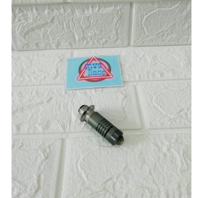 Lampu Depan / Utama Led Laser H6 2 kaki = Beat, Mio J, Supra X 125 , Jupiter Z, Vega R new, F1ZR, Re