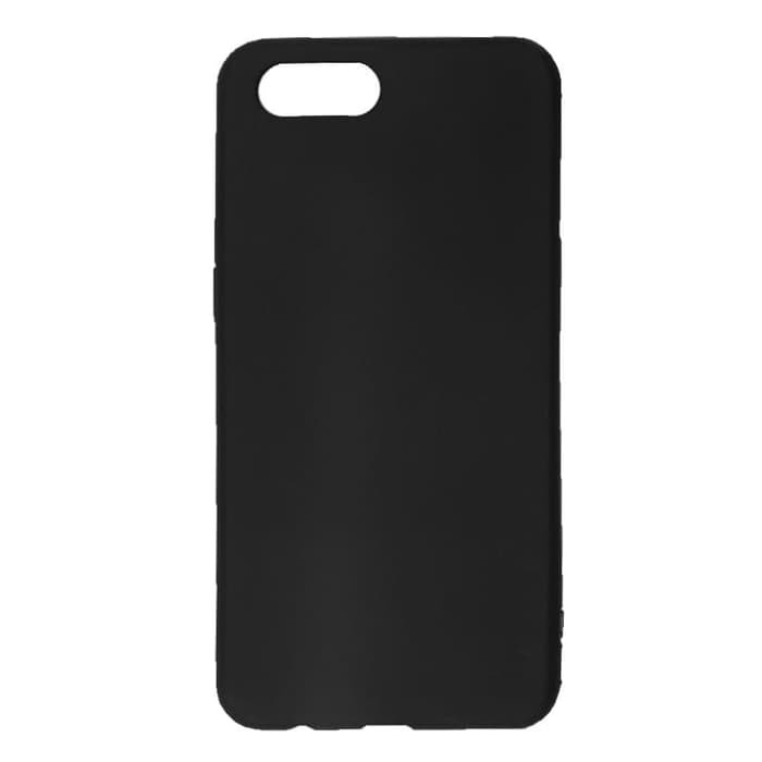 Softcase Real Me C1 C2 C3 C11 C12 C15 C17 Slim Matte Case Hitam Black Jelly Lembut Silikon