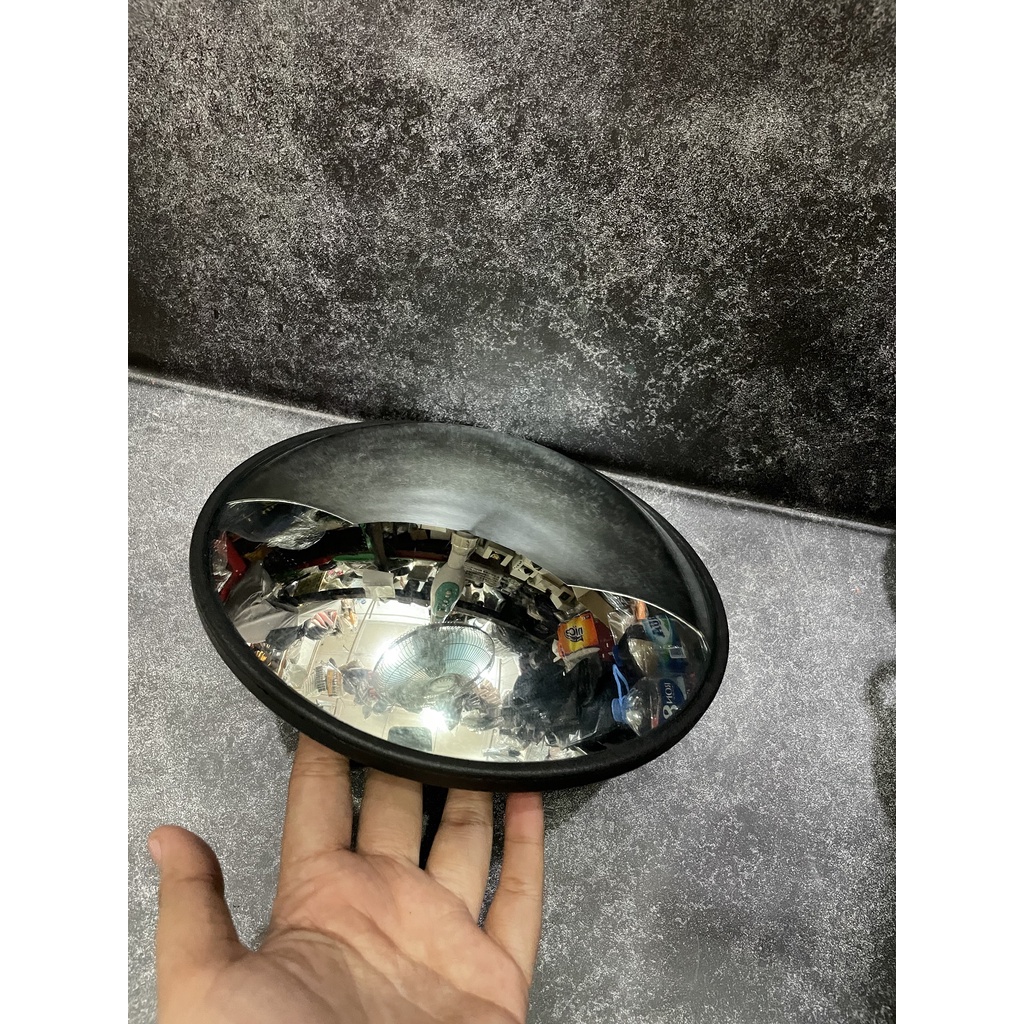 Inspection Mirror 8 inch 6inch Mirror 8&quot; 6&quot; Kaca Mirror Pengamanan