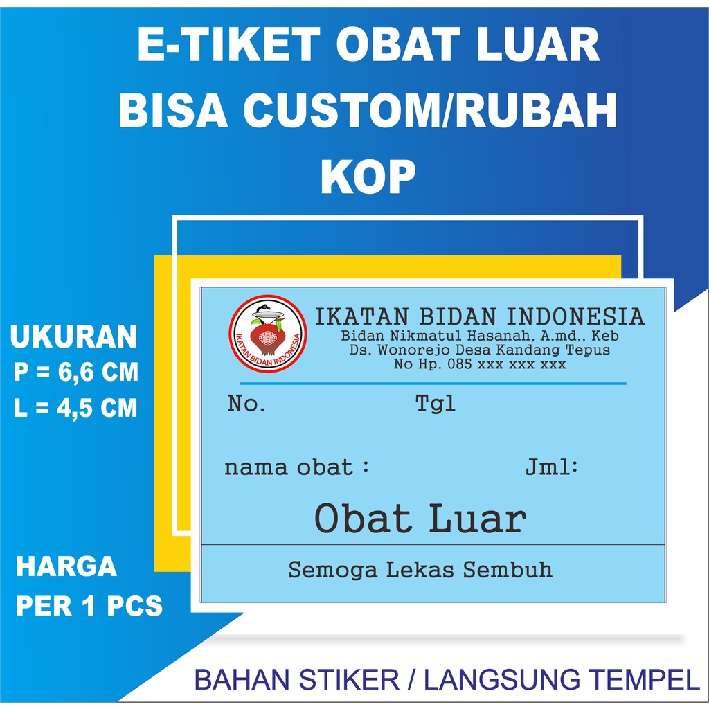 

ETIKET SIRUP OBAT LUAR, ETIKET SYRUP, ETIKET OBAT, LABEL STICKER OBAT, LABEL SYRUP, BIDAN, DOKTER, PERAWAT