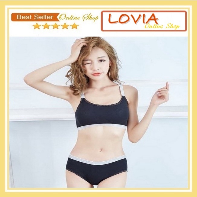 Setelan CD Bra Wanita Bralette Seksi BRS-04