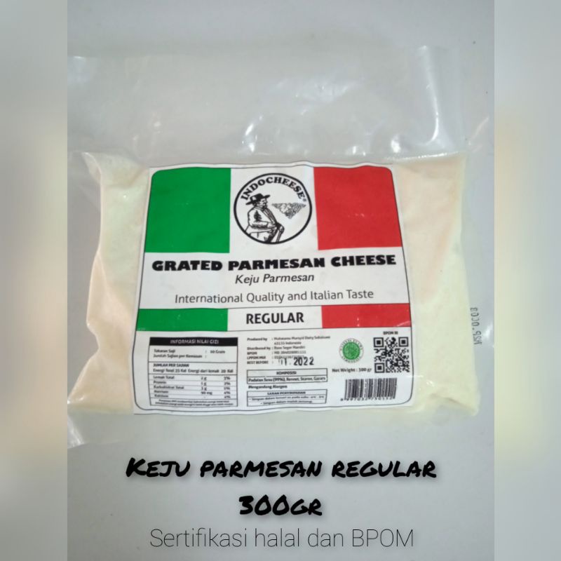 

Indocheese Keju Parmesan Reguler 300gr
