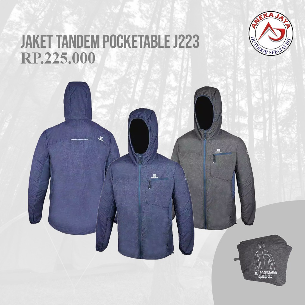 JAKET TANDEM POCKETABLE J223