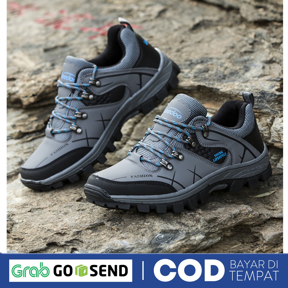 COD Highland Sepatu Gunung Sepatu Tahan Air Sepatu gunung Non-Slip Hiking Panjat Hiking Shoes MH202