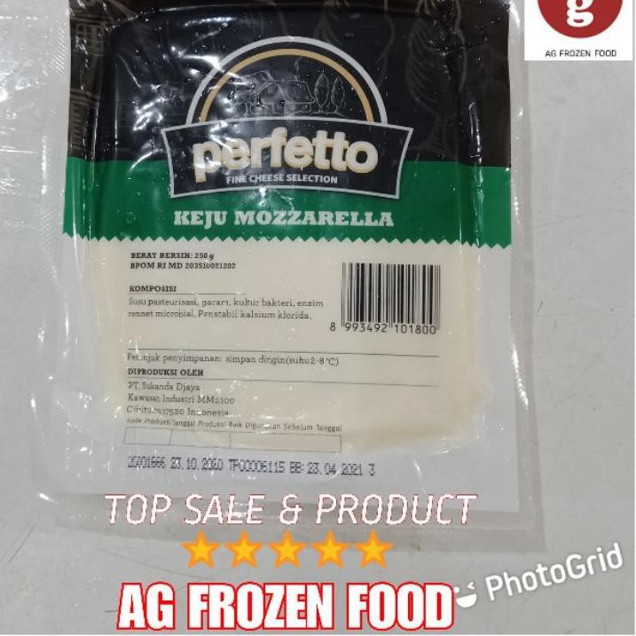 

DFY✩ Perfetto Mozzarella 250grm Paling Baru
