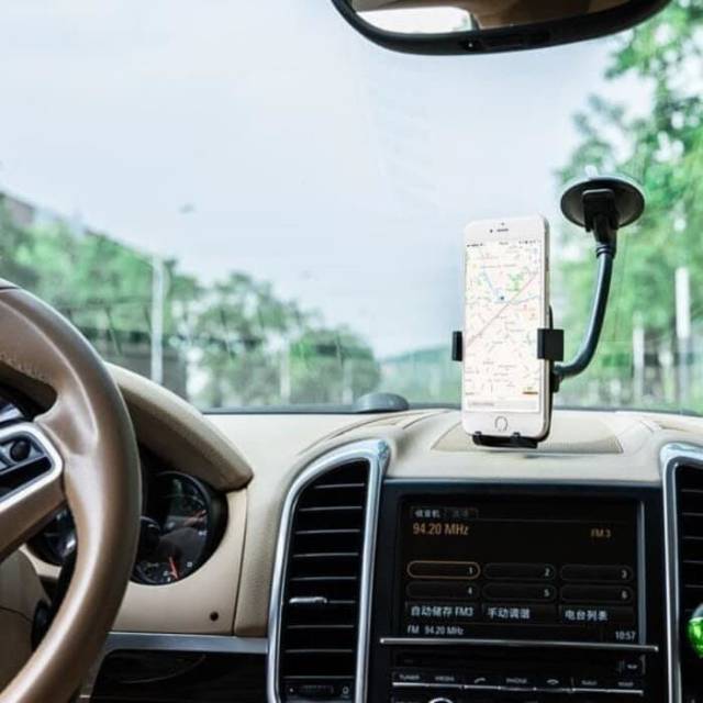 Car Holder Mobil Tangkai Robot Tempat Tatakan Dudukan Hp Di Kaca Mobil