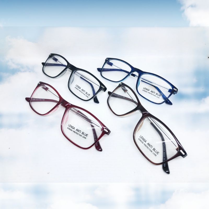 0KACAMATA LENSA NORMAL ANTIRADIASI BLUERAY SUPER FOKUS