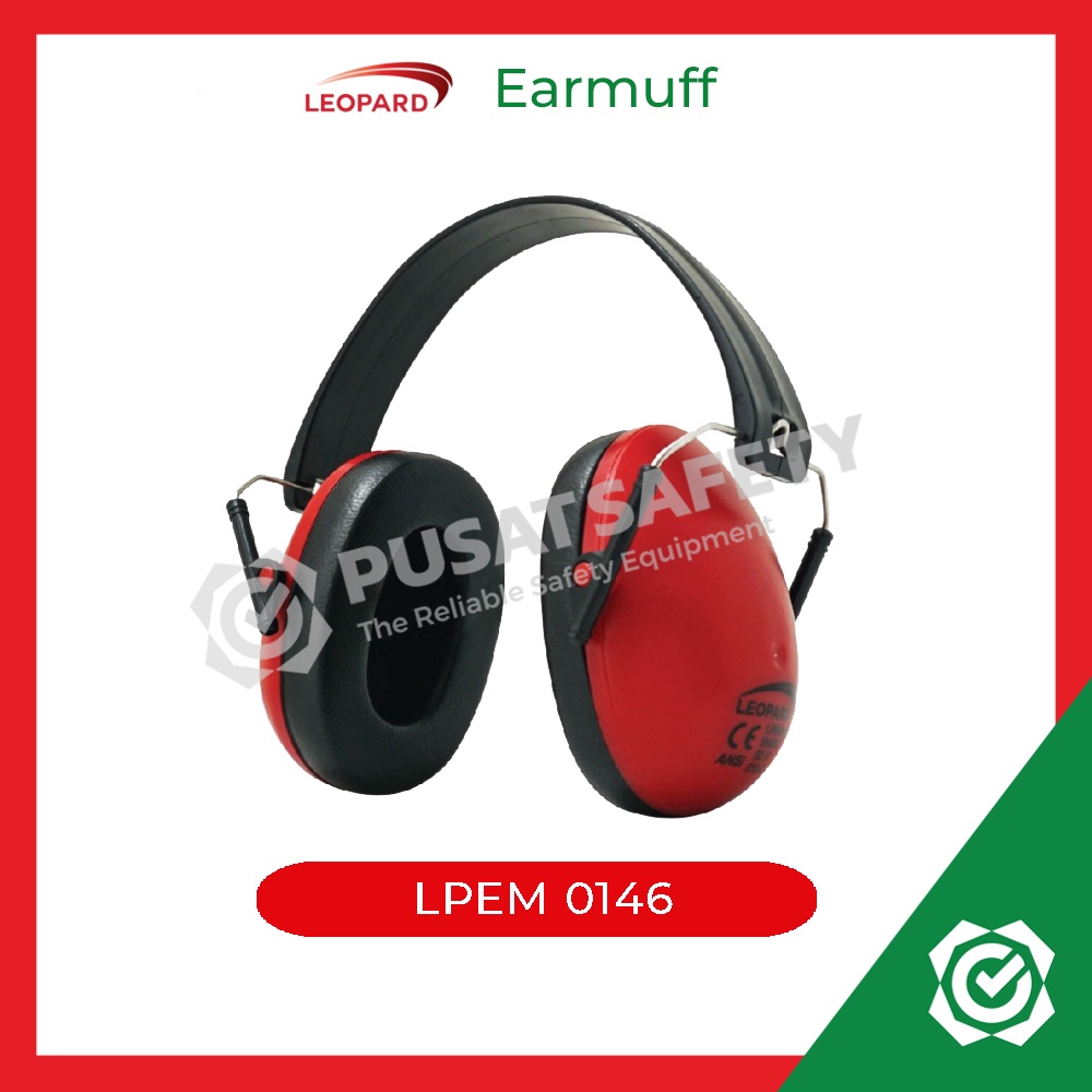 Earmuff Leopard LPEM 0146