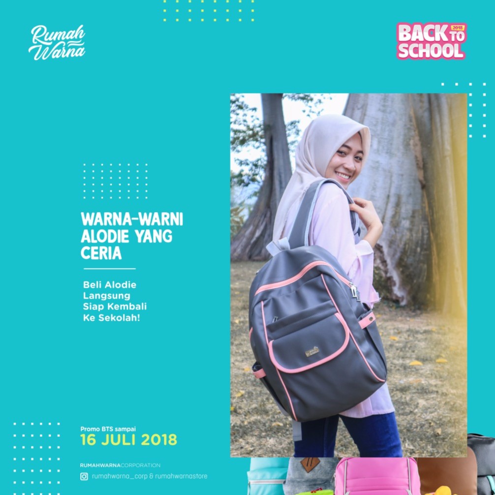 Tas Ransel Sekolah Rumah Warna Situs Properti Indonesia