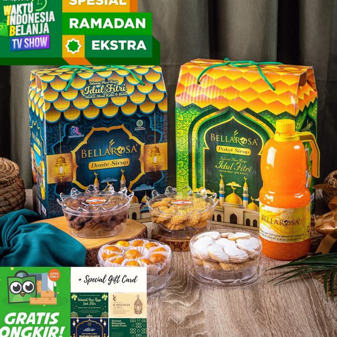 

PROMO PAKET SIRUP PARSEL KUE LEBARAN KUE BELLAROSA PAKET SIRUP TOPLES