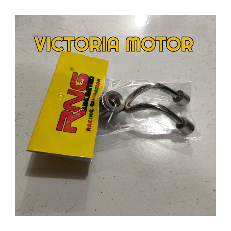 Gantungan barang motor bentuk Y RNG crom cakar Mio beat Vario Jupiter z Vega Supra