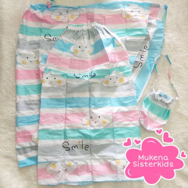 Mukena Anak Sisterkids - Size 8.10.12 untuk Usia 3-5 Tahun-5