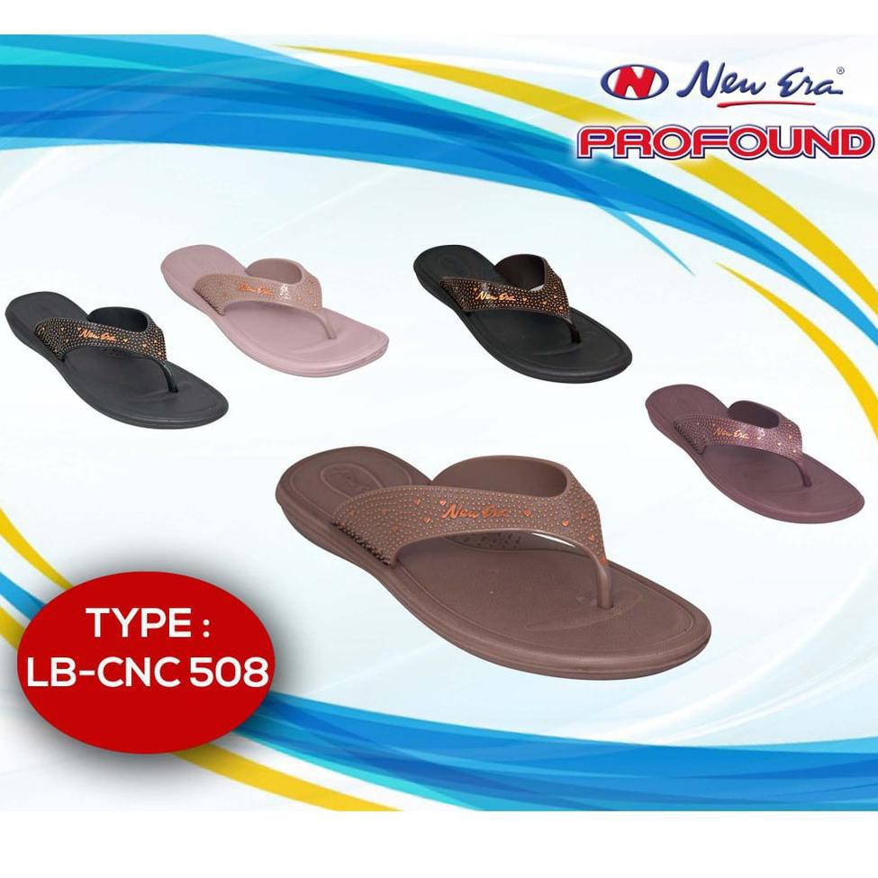 BB NEW ERA LB CNC 508 sandal wanita slip on sandal casual wanita size 36-40