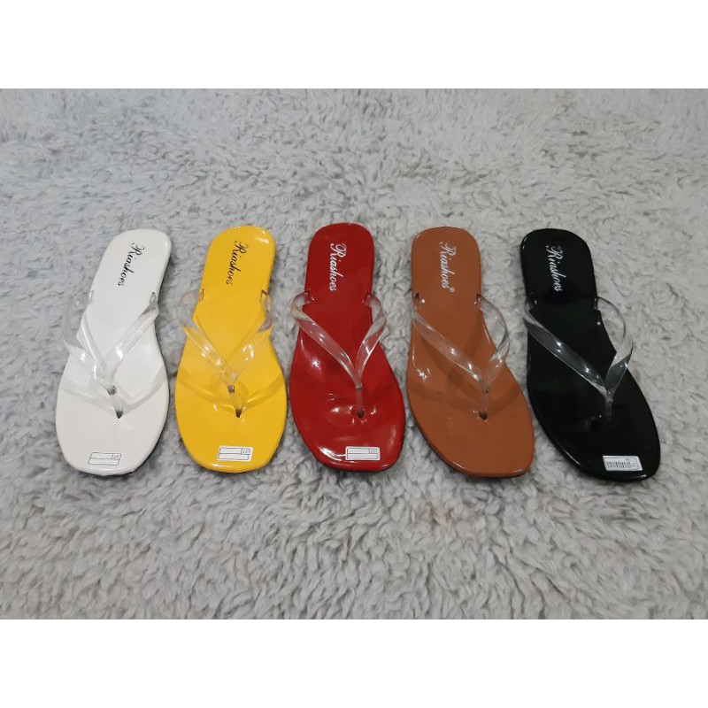 RJ Sandal Jepit Jelly Glossy