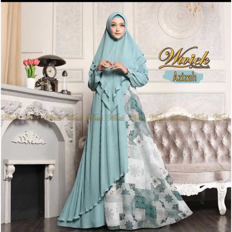 Wiwiek original set Azizah EID SERIES syari