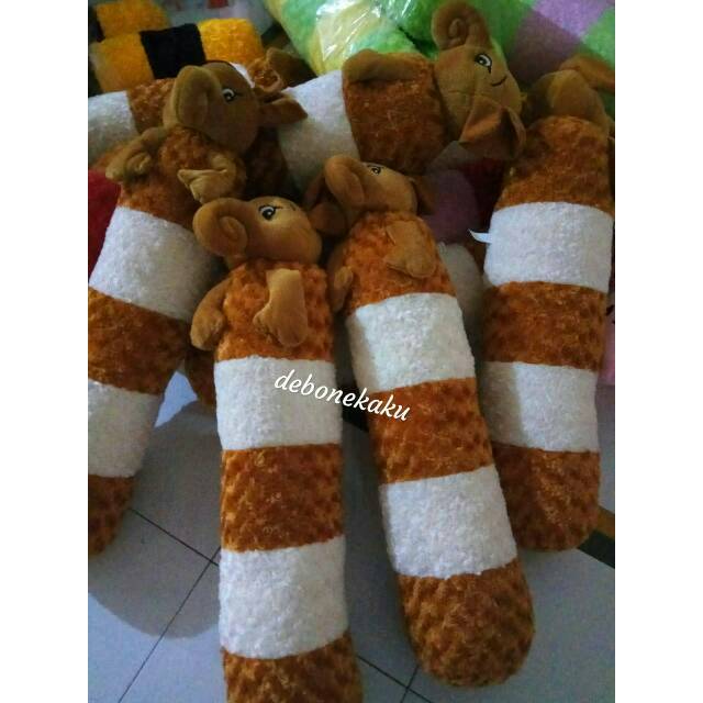 Guling Pelangi Karakter Gajah Bona Lucu