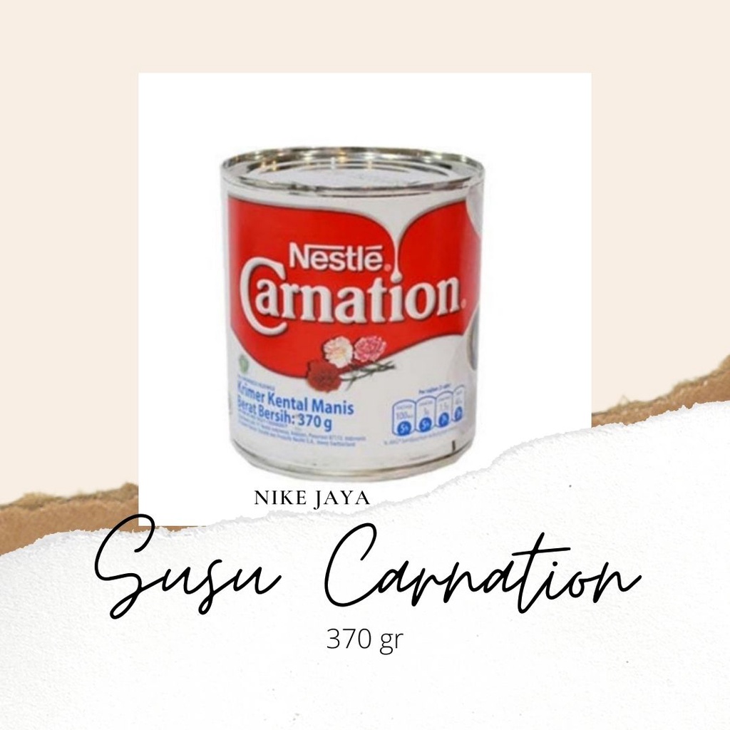 

susu carnation 370 gr