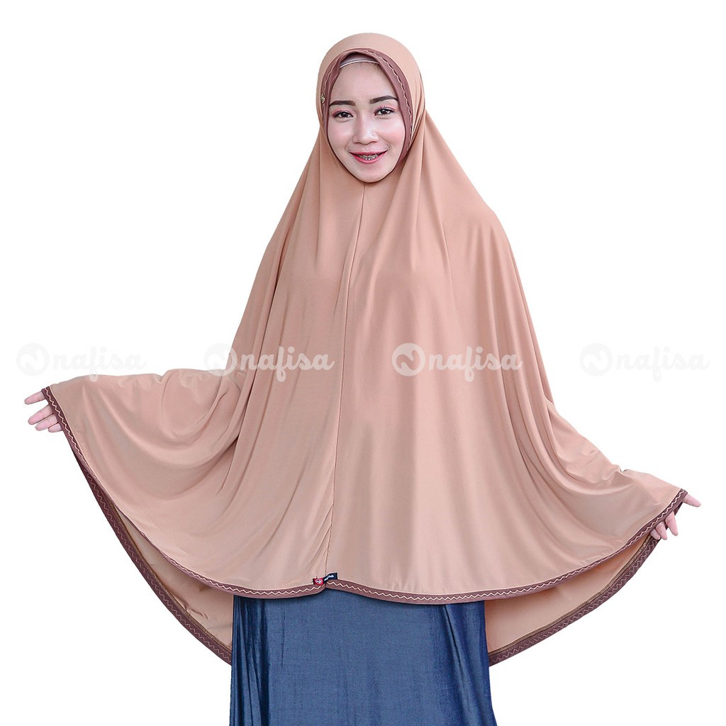 Nafisa Adena - jilbab Syar'i - Jilbab Jumbo - Jilbab Murah Berkualitas