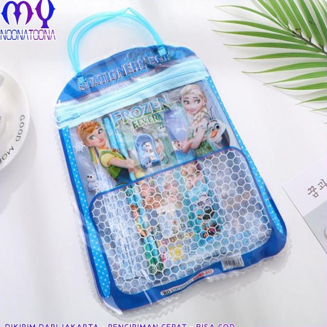 

Stationary Set 6 in 1 Free Bag Alat Tulis Anak Sekolah