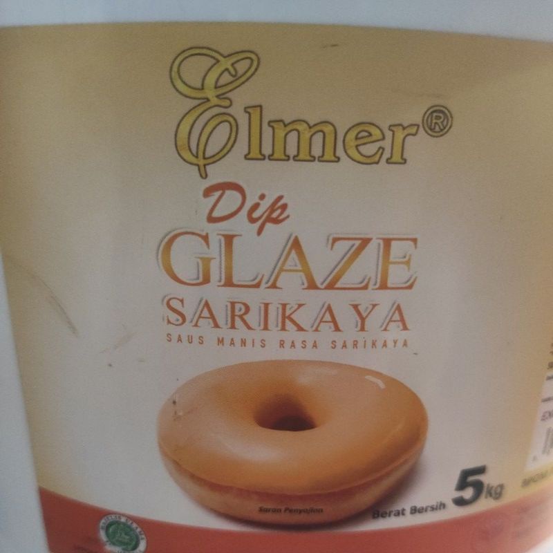 dip glaze sarikaya / srikaya elmer 500gr