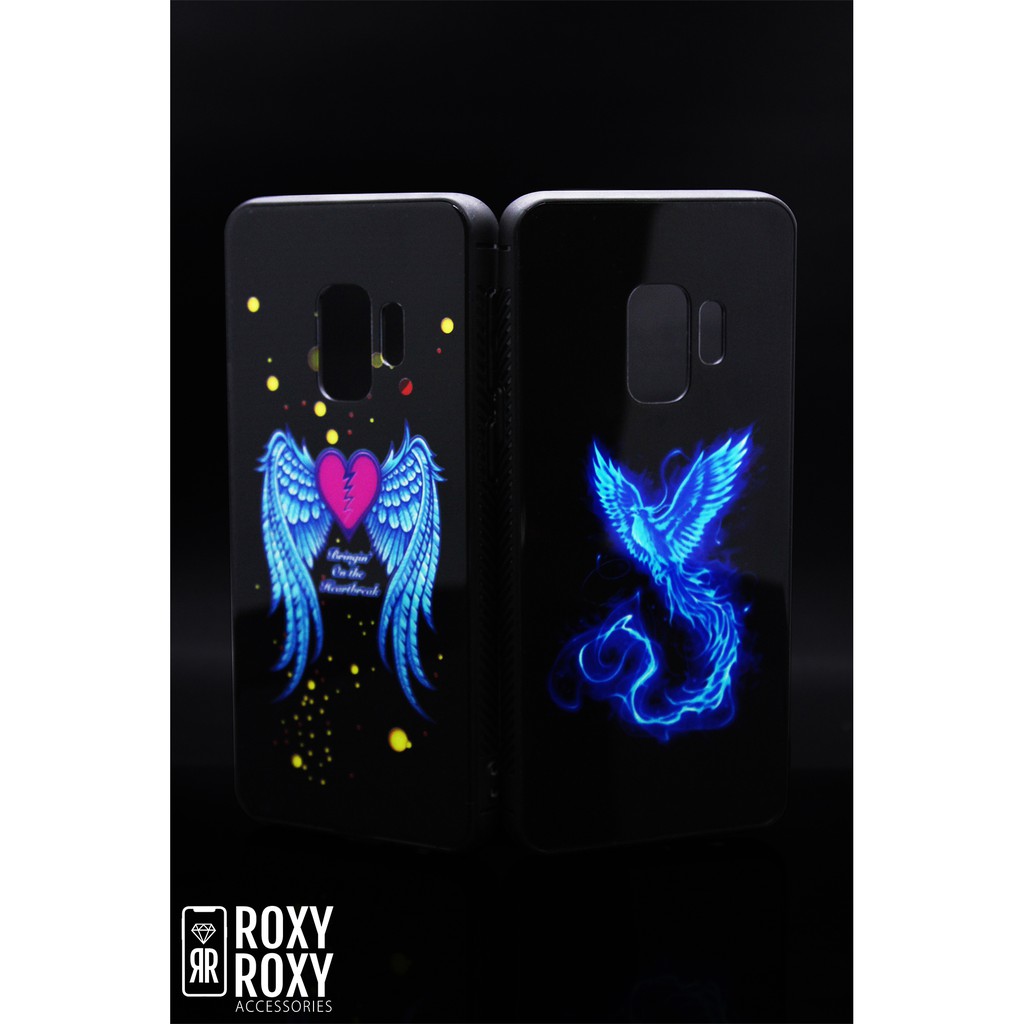 Glass Case Glow In the Dark Xiaomi Redmi 6A 6 Pro Note 6 Pro