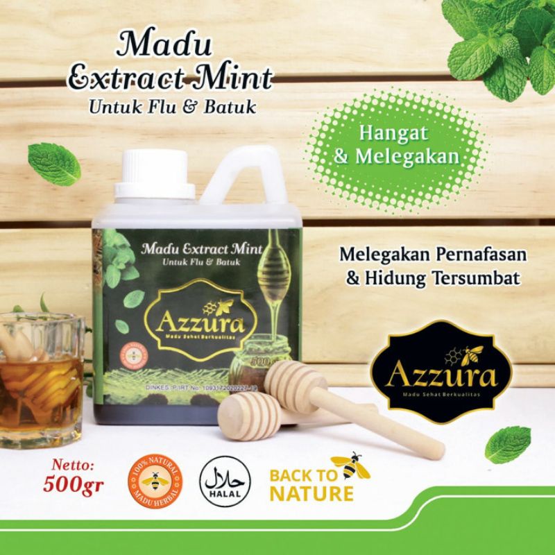 

Madu Extrack Mint (untuk Flu dan Batuk) 500gr