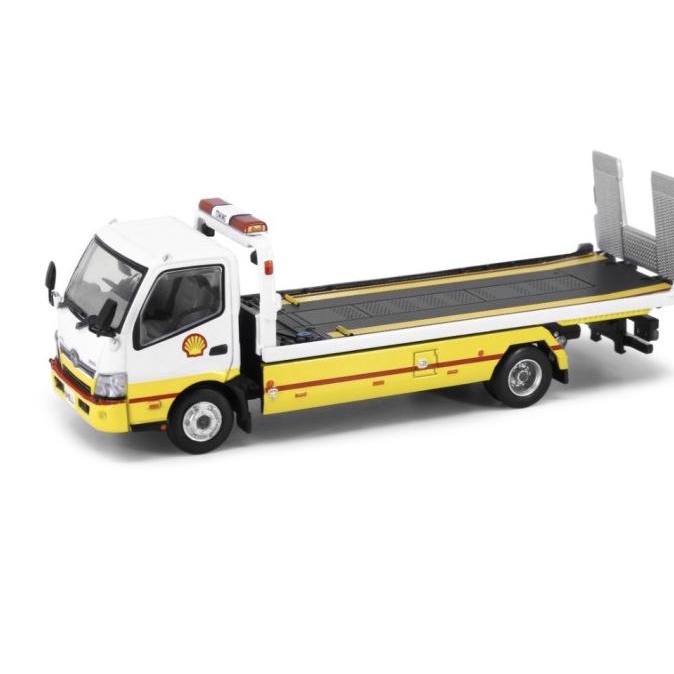 [[COD]] Tiny City 163 Die-cast Model Car - HINO 300 Shell Flatbed Tow Truck SALE Kode 982