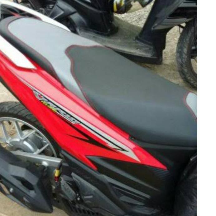 Bagus, Sarung kulit kain Jok x ride Vario New 125 150 Xeon Soul Scoopy Beat ori terjamin hei. .