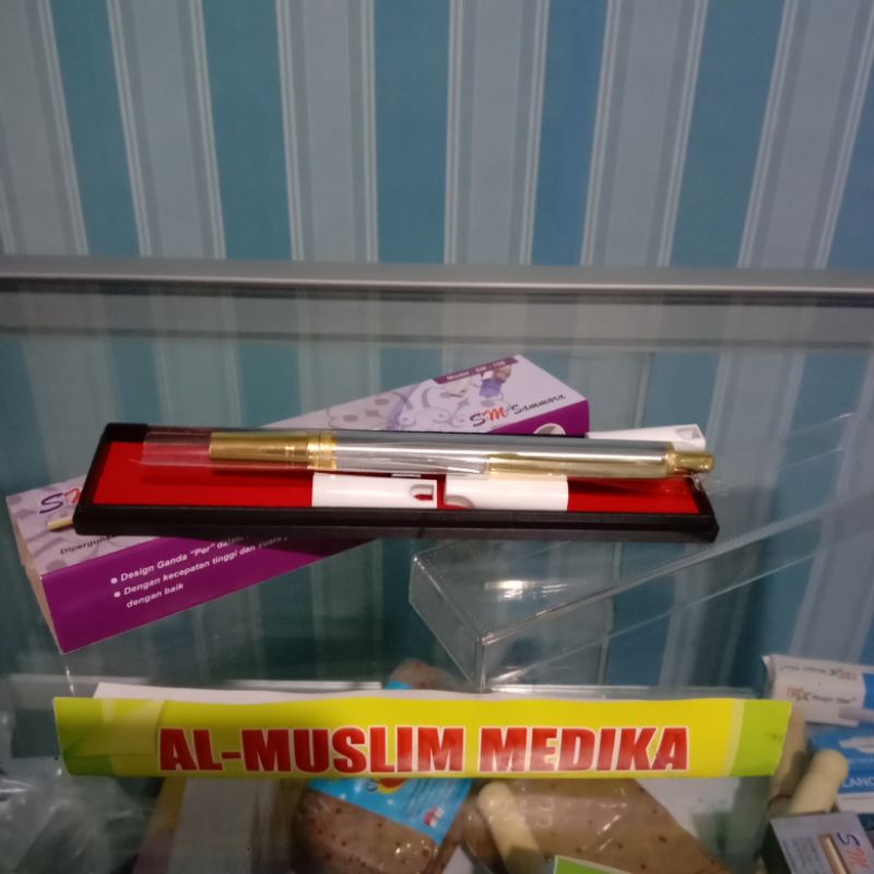 Pen pulpen bekam stainless sanmora SM158/ lancin stainless silver sm158