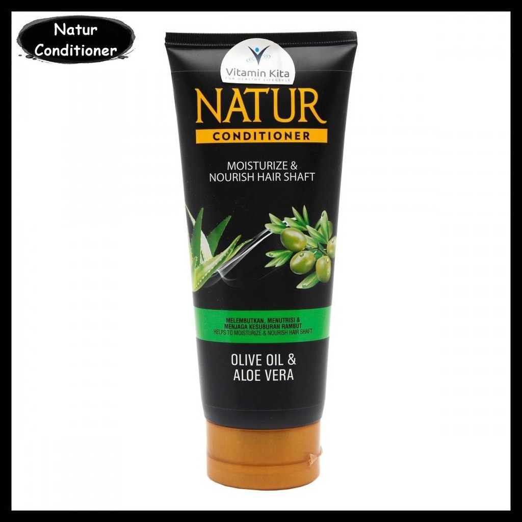 NATUR HAIR VITAMIN / SHAMPOO / CONDITIONER / HAIR TONIC ALOEVERA GINSENG