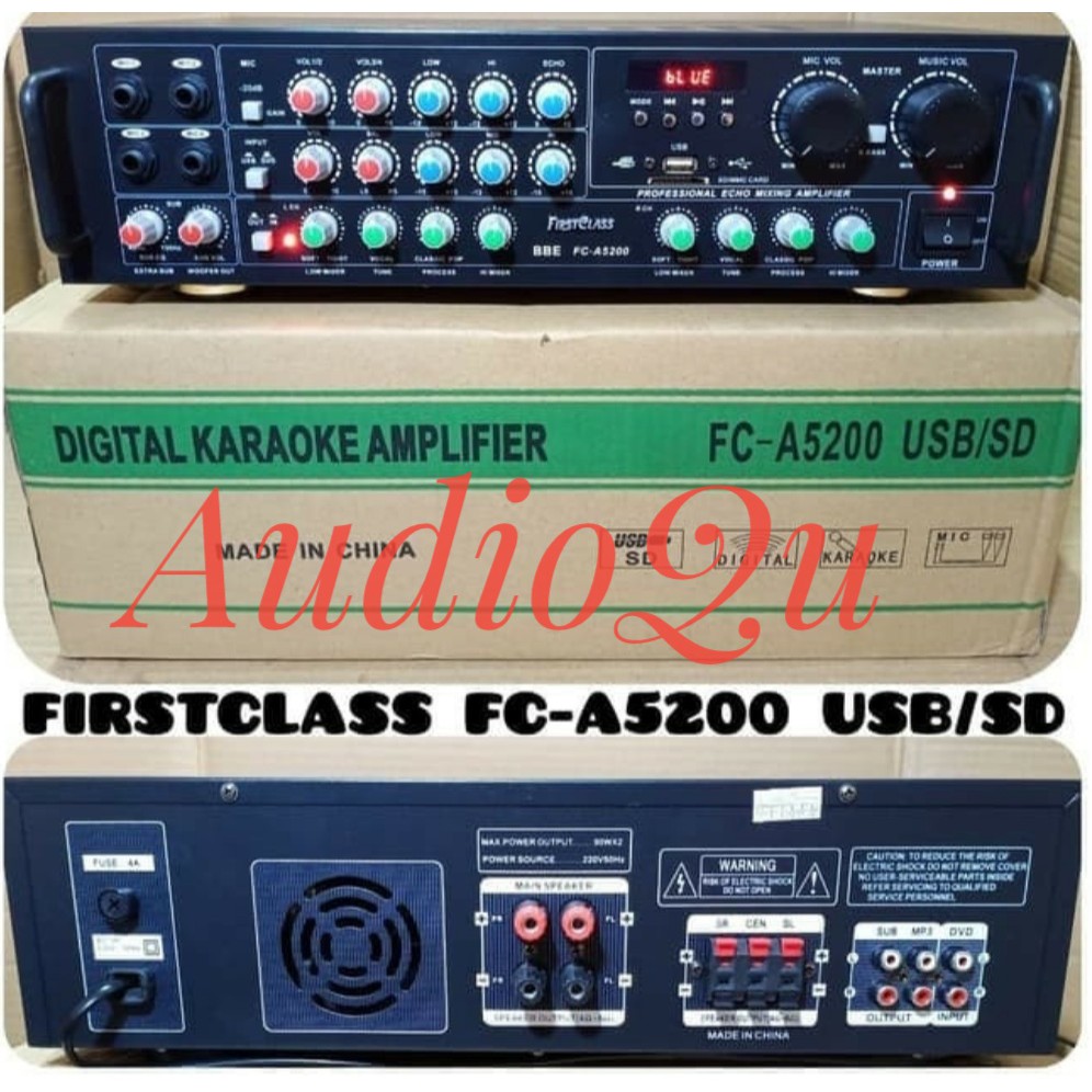 Amplifier Firstclass FC A5200 / FCA5200 / FCA 5200 / FC A 5200 USB SD