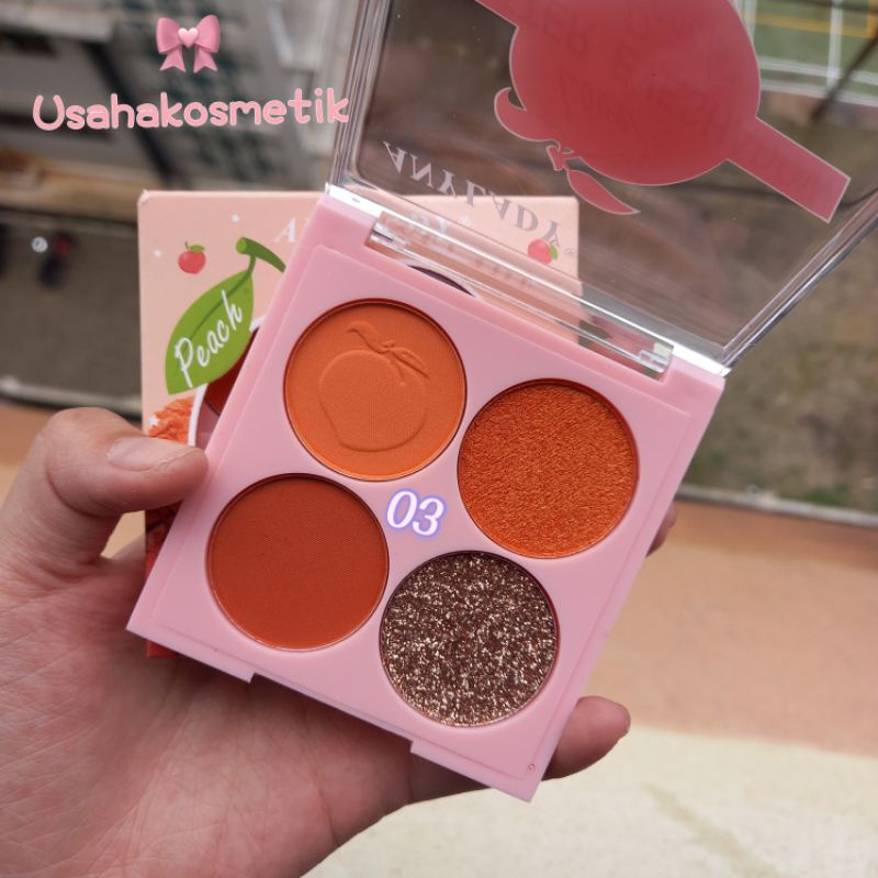 ECER!! ANYLADY EYESHADOW PALETTE PEACH BEST SELLER NO. 790