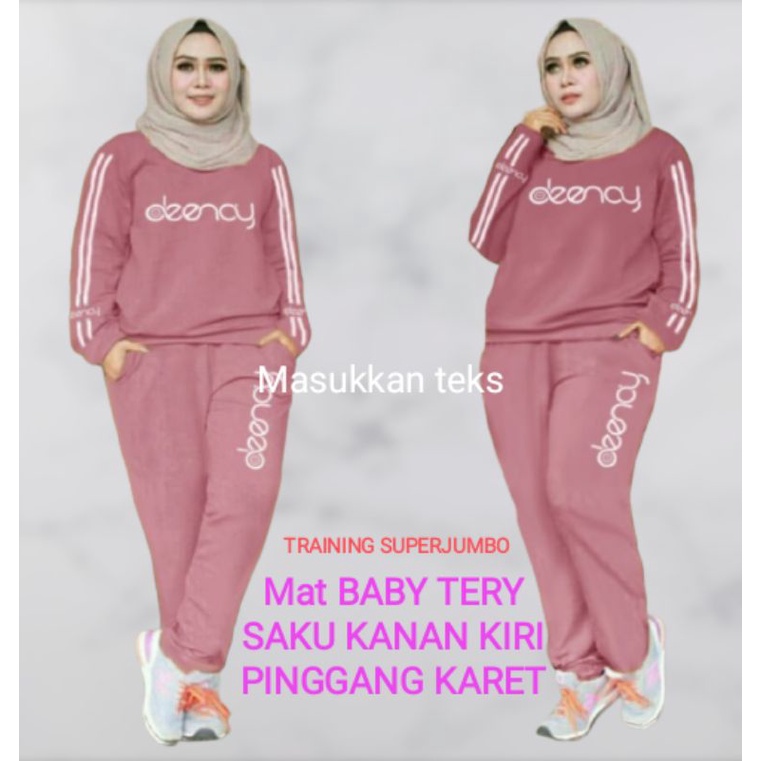 BAJU OLAHRAGA SETELAN WANITA - KAOS SENAM SATU SET CEWEK - SERAGAM SENAM OLAHRAGA SETELAN WANITA BIG
