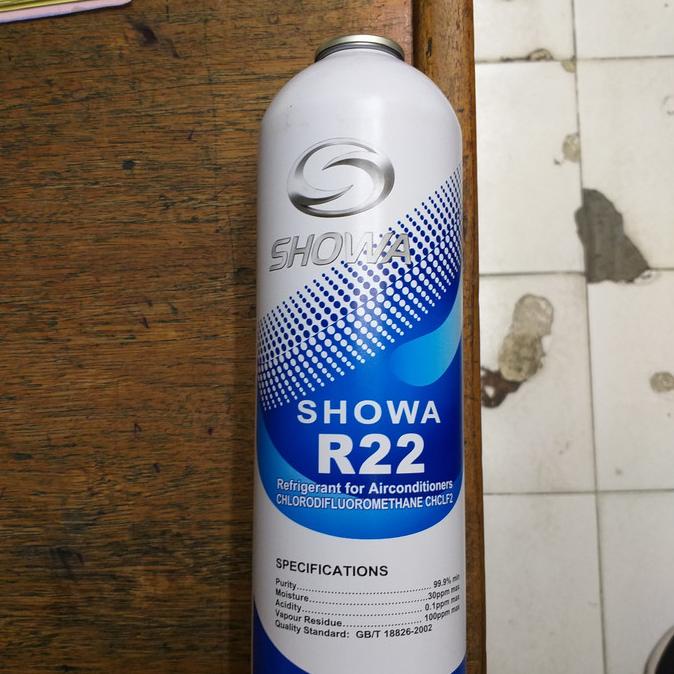 

FREE ONGKIR freon R22 showa refrigrant 1 kg