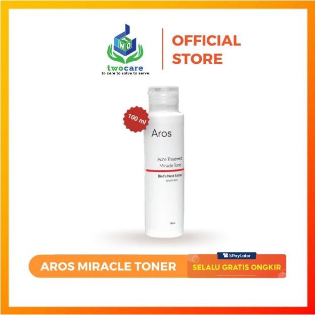 AROS Miracle Toner 100ml Acne Treatment Clarifying Toner Aros Skincare