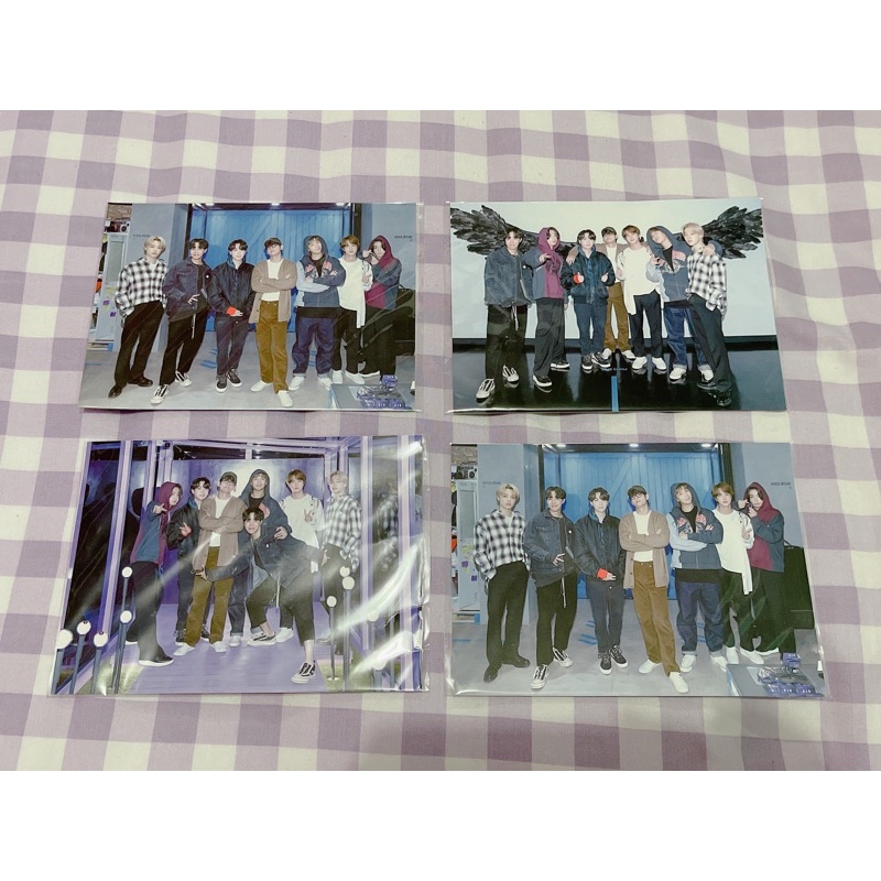 BTS POSTCARD POP UP MAP OF THE SOUL MOTS OFFICIAL