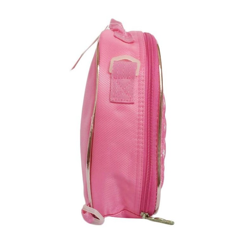 Foil Lunch Bag Tas Selempang Backpack Anak - Bright Pink