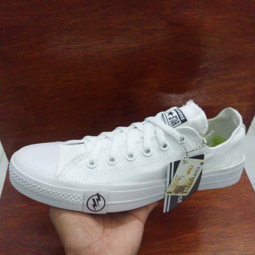 Sepatu Converse1995 CT Flash Petir / Sepatu Sekolah Kerja Main Santai putih polos