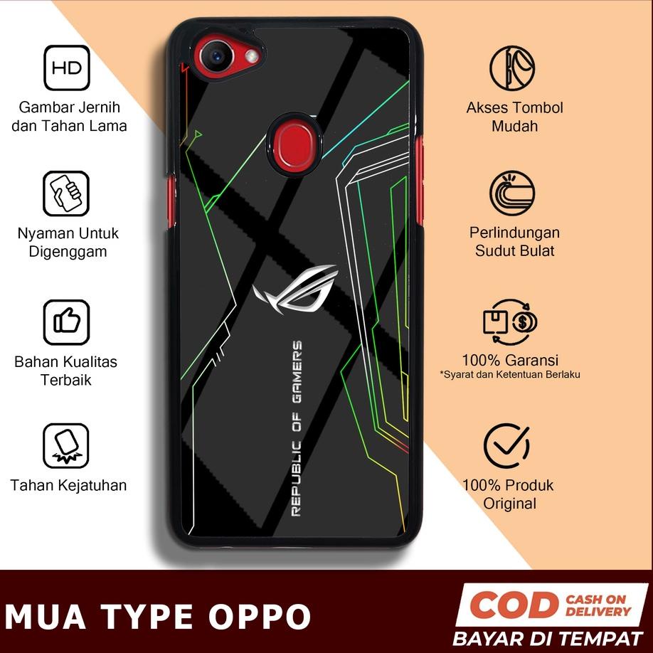 Stok Terbatas Case Oppo F7 Case Hp Oppo F7 Premium Glossy Jawara Casing [ROG1] Casing Hp Aesthetic K