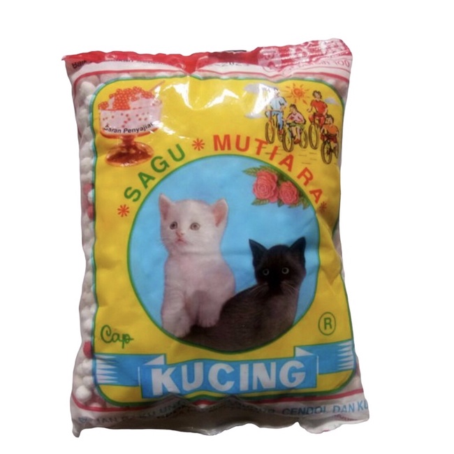 

Sagu mutiara cap kucing 100gr