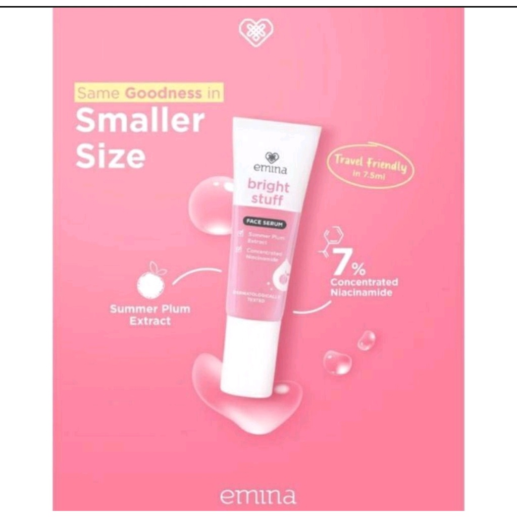 EMINA Bright Stuff Face Serum 7.5mL