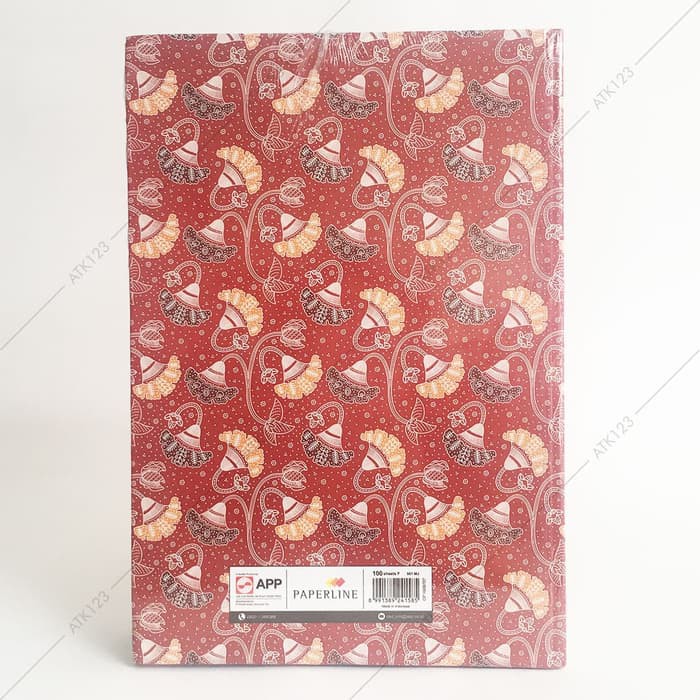 

Dijual Buku Tulis Hardcover Paperline Folio 100 Lembar Murah