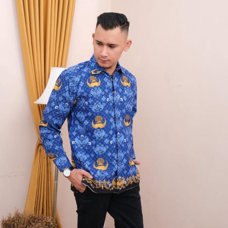Terbaik.. Batik KORPRI Pria TERBARU 2022