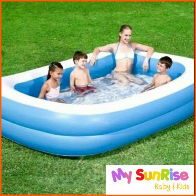Inflatable Swimming Pool Kolam Kotak Bestway 54006