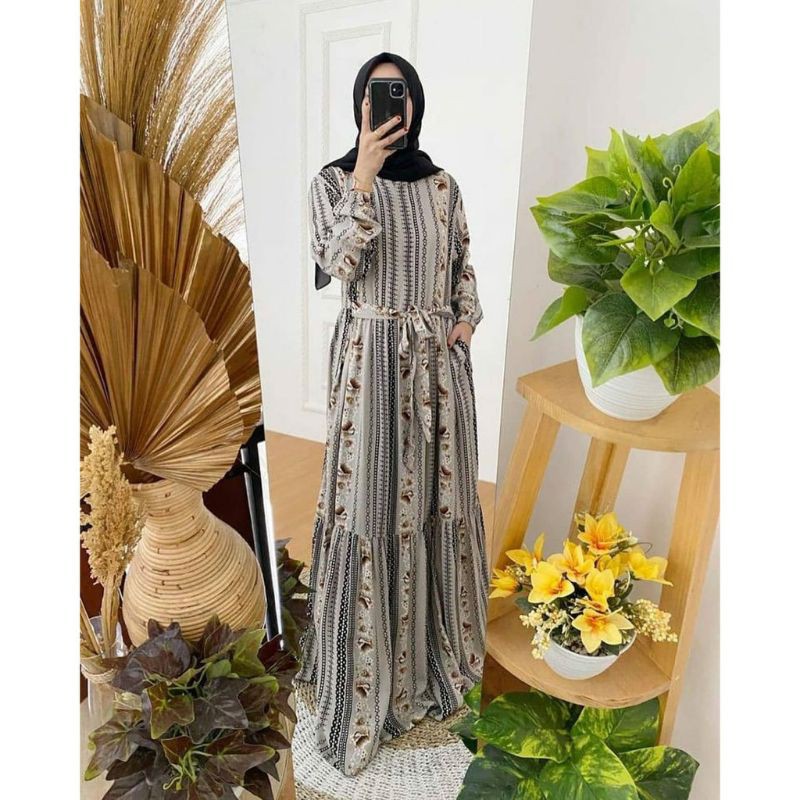 Gamis Rayon Import  / Homedress Rayon / Gamis muslimah / Gamis Rayon Bangkok