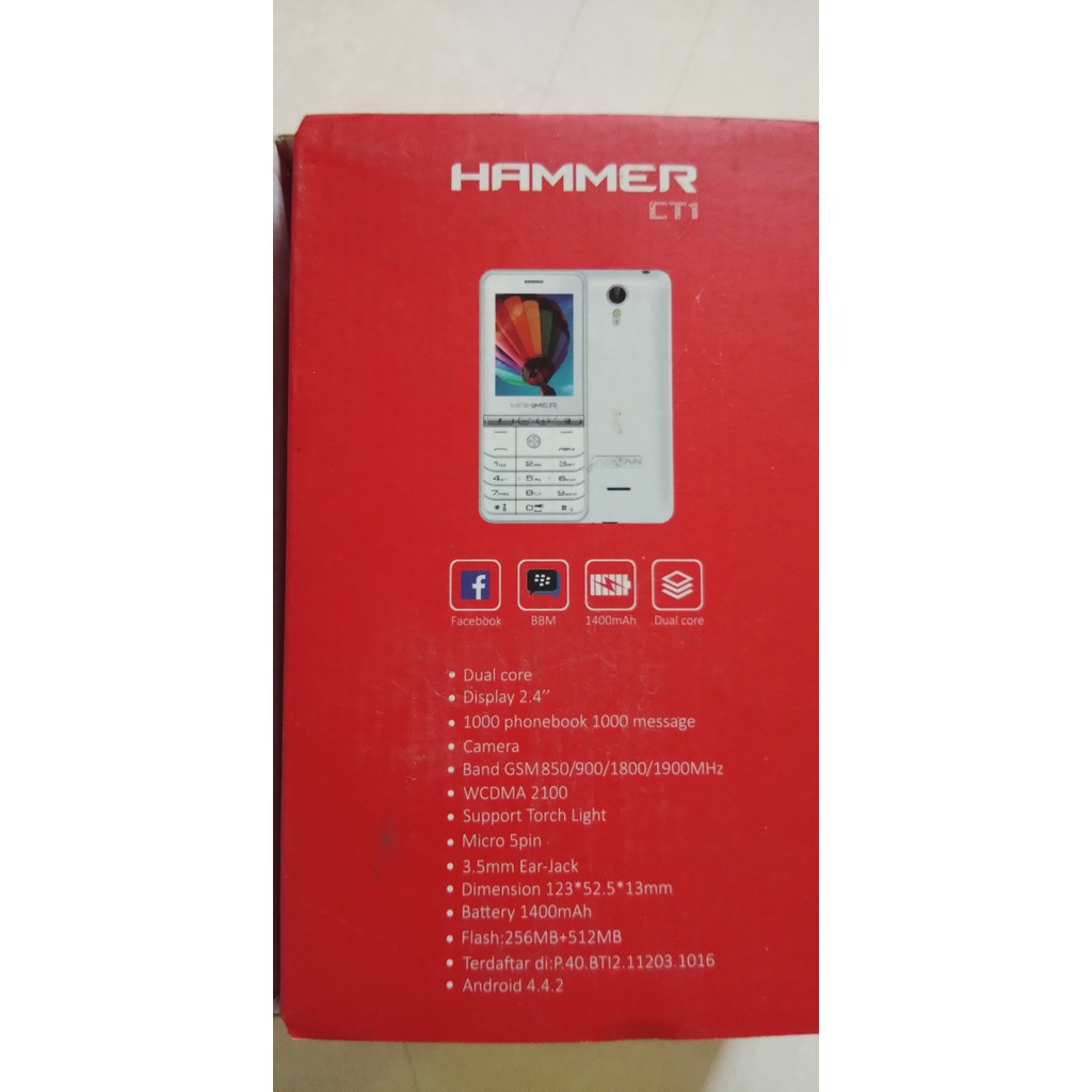 ADVAN HAMMER CT1 garansi redmi  PROMO